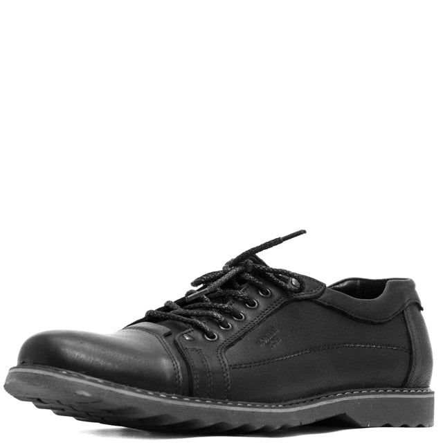 Kom 08 black men's shoes Montini Richi