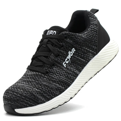 Men's Lightweight Safety Shoes - Breathable Comfort & Maximum Protection