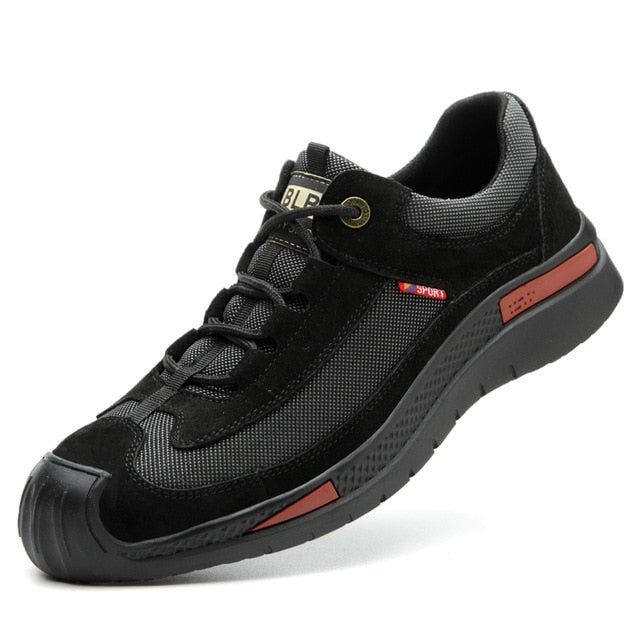 Men's Lightweight Safety Shoes - Breathable Comfort & Maximum Protection