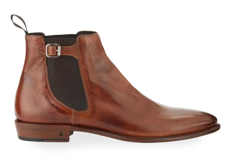 Men's Retro PU Leather Chelsea Boots - Stylish & Comfortable