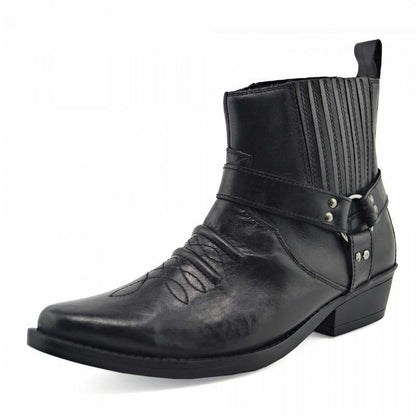 Men's Eco-Friendly Vintage Boots - Stylish & Sustainable