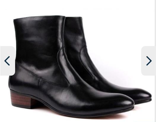 Vintage Men's Brogue Shoes - Classic Low Heel Casual Elegance