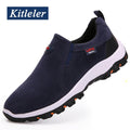 Lightweight Men's Suede Loafers - Slip-On, Breathable & Non-Slip