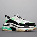 HKGS Leather Chunky Sneakers - Stylish & Durable Casual Shoes