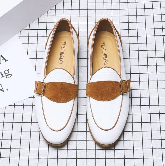 Maycaur Men's Leather Loafers - Classic Style & Comfort