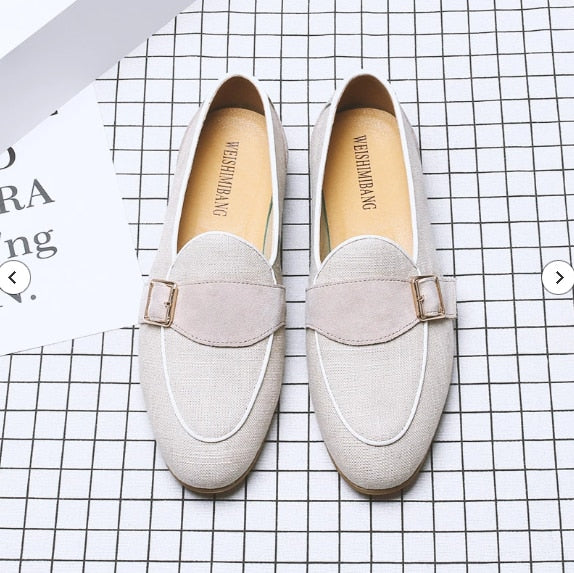 Maycaur Men's Leather Loafers - Classic Style & Comfort