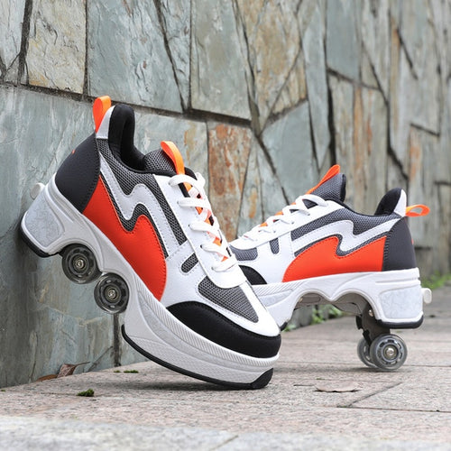 Hot Skate Sneakers - Walk & Skate in Style