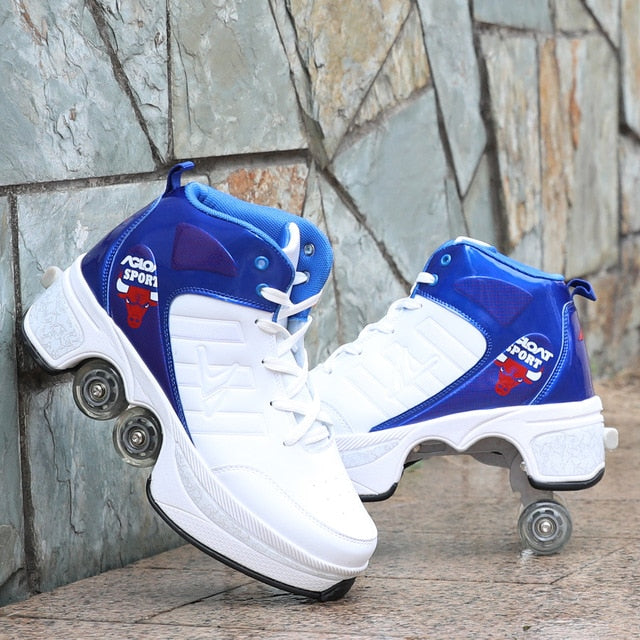 Hot Skate Sneakers - Walk & Skate in Style