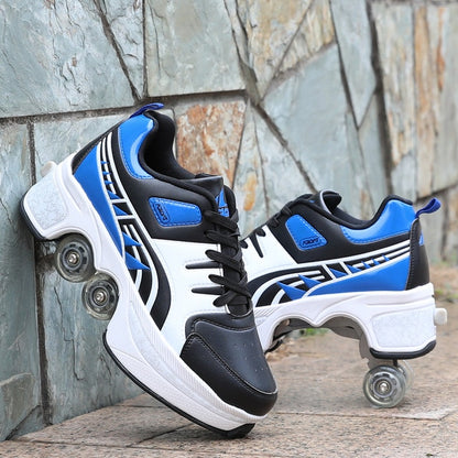 Hot Skate Sneakers - Walk & Skate in Style