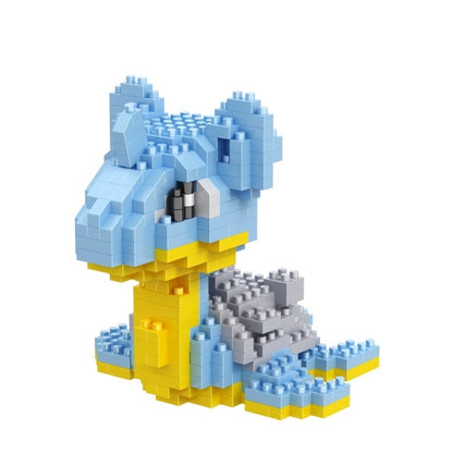 Small Building Pokemon Blocks Small Cartoon Picachu Animal Model Education Game Graphics Bricks Pokemon Toys