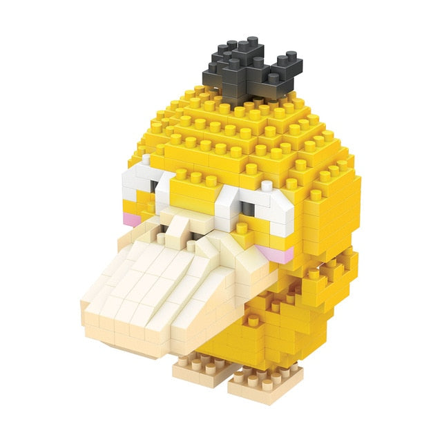 Small Building Pokemon Blocks Small Cartoon Picachu Animal Model Education Game Graphics Bricks Pokemon Toys