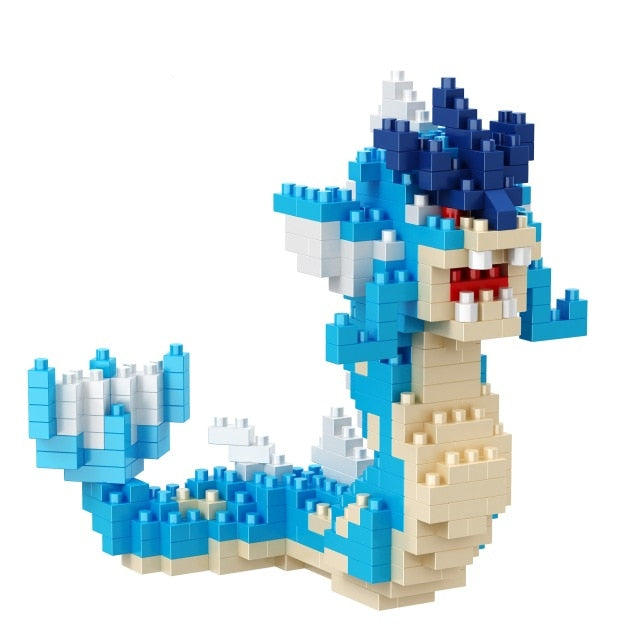 Small Building Pokemon Blocks Small Cartoon Picachu Animal Model Education Game Graphics Bricks Pokemon Toys