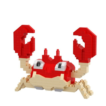 Small Building Pokemon Blocks Small Cartoon Picachu Animal Model Education Game Graphics Bricks Pokemon Toys