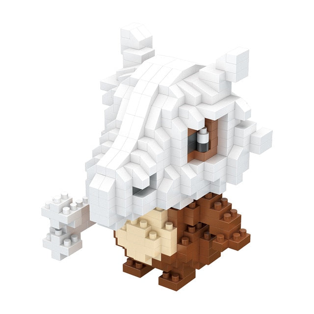 Small Building Pokemon Blocks Small Cartoon Picachu Animal Model Education Game Graphics Bricks Pokemon Toys
