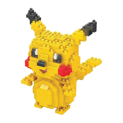 Small Building Pokemon Blocks Small Cartoon Picachu Animal Model Education Game Graphics Bricks Pokemon Toys
