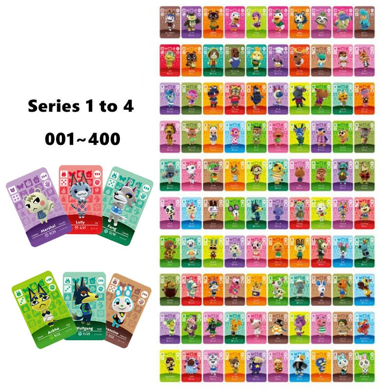 Animal Crossing Amiibo Trading Cards: Complete Nintendo Series 1-4