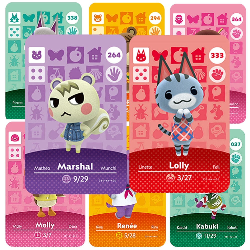 Nintendo Amiibo Cards for Switch Series 1-4 Game Enhancement