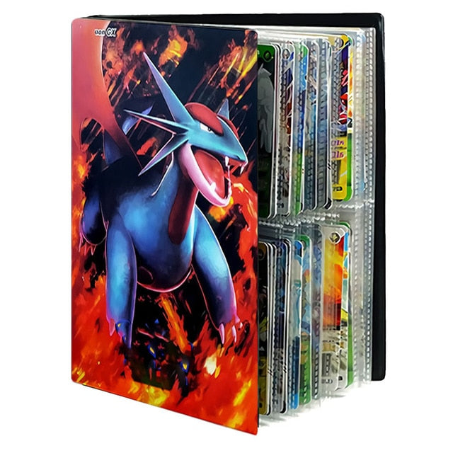 Game Pokemon Cards Album Book 240Pcs Anime Card Collectors Holder Loaded List Capacity Binder Folder Pokemons Toys for gifts Kid