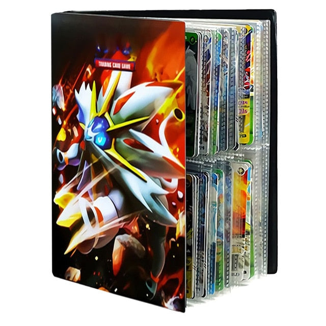 Game Pokemon Cards Album Book 240Pcs Anime Card Collectors Holder Loaded List Capacity Binder Folder Pokemons Toys for gifts Kid