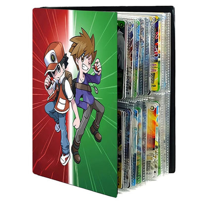 Game Pokemon Cards Album Book 240Pcs Anime Card Collectors Holder Loaded List Capacity Binder Folder Pokemons Toys for gifts Kid