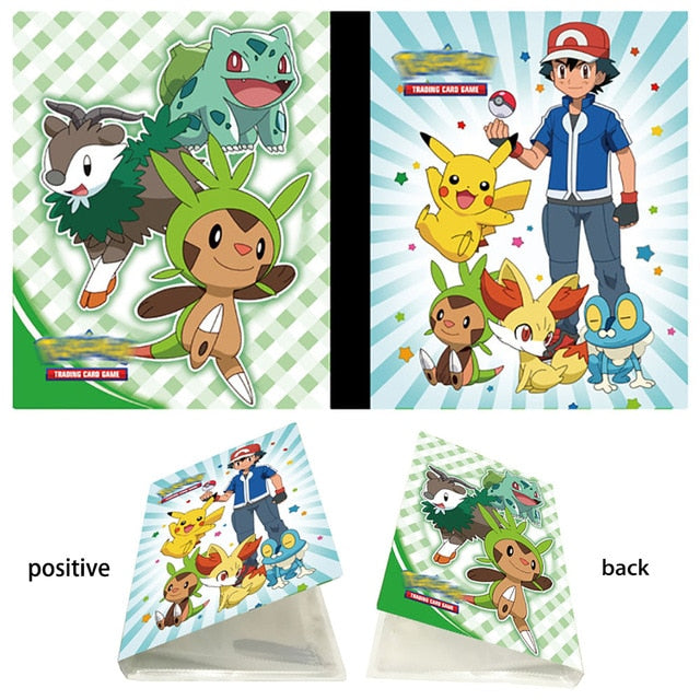 Game Pokemon Cards Album Book 240Pcs Anime Card Collectors Holder Loaded List Capacity Binder Folder Pokemons Toys for gifts Kid